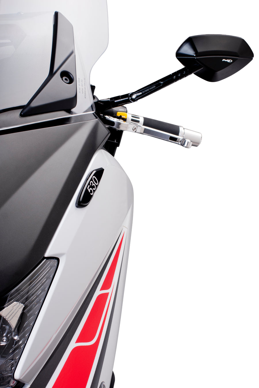 YAMAHA T-MAX 530 SX [2019] – Kapset voor OEM-spiegels – Zwart