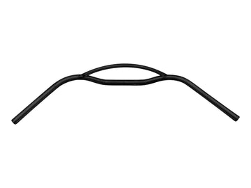 Motorradlenker Ø 25 - Lenker mit gerundeter Strebe 880 mm breit, schwarz