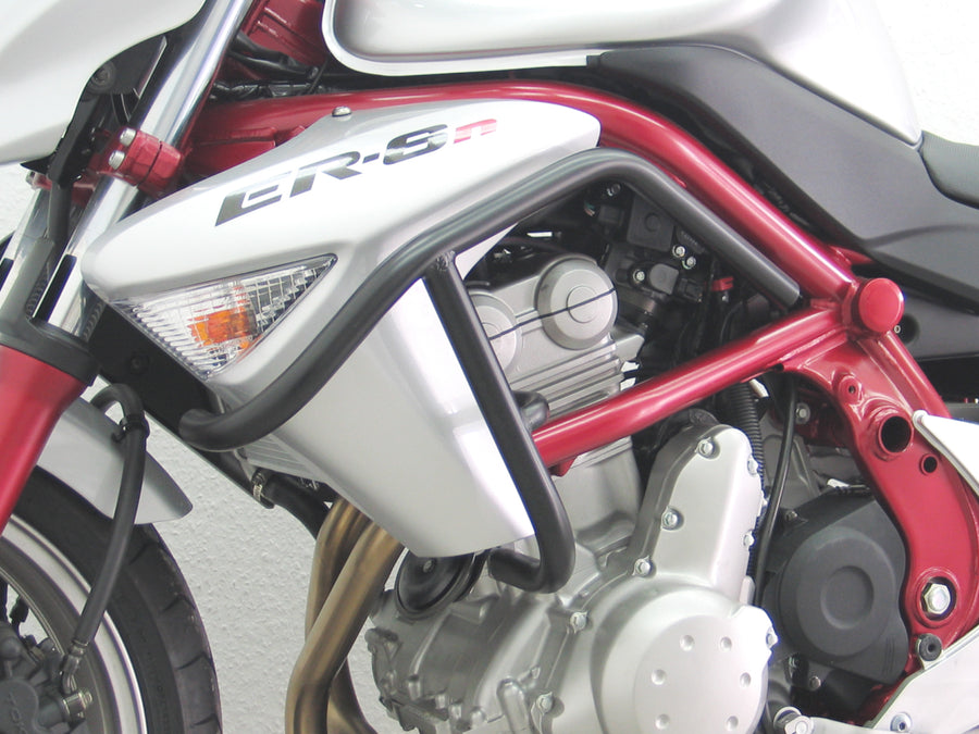 Kawasaki ER 6N [2005-2008] - Motorbeschermingsbalk, stabiel, zwart