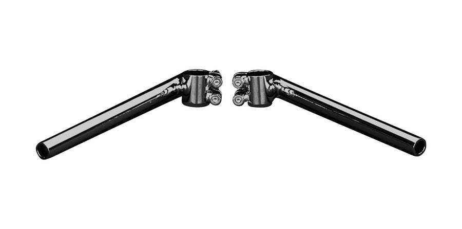 Handing Ø 22 (7/8 ") - handlebar fum with clamp -wide Ø 36 mm, black