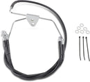 harley davidson flhtc [DRAG SPECIALTIES] - Verlengde remleidingset van zwart vinyl-2