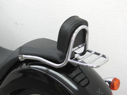 Default Title Honda VT 1300 CX (Fury) [2010-2012] - Sissy Bar aus Rohr mit Kissen und Gepäckträger