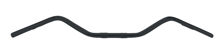 Motordriver Ø 25 - Stuur voor chopper en cruiser 990 mm breed, zwart