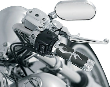 Harley-Davidson Low Rider S [Kuryakyn] -iso®-Flame handgrepen - 0