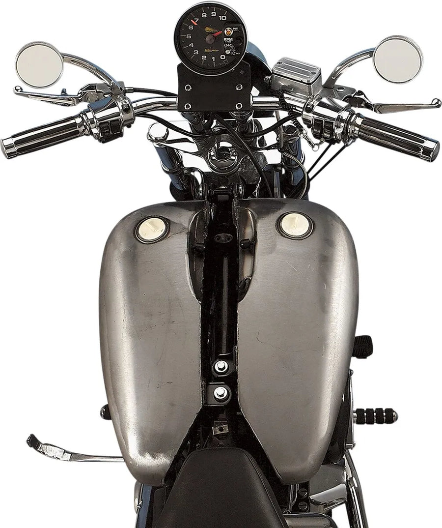 Harley Davidson FXSTS [DRAG SPECIALTIES] – 2" verlengde, tweedelige tankset met platte zijde