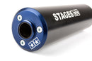 Malaguti XTM Enduro 50 2T AM6 [2004–] - Auspuff Streetrace 80-90 Blau