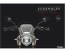 DUCATI SCRAMBLER 1100 DARK PRO [2025] – ALU Frontplatte – Schwarz-12