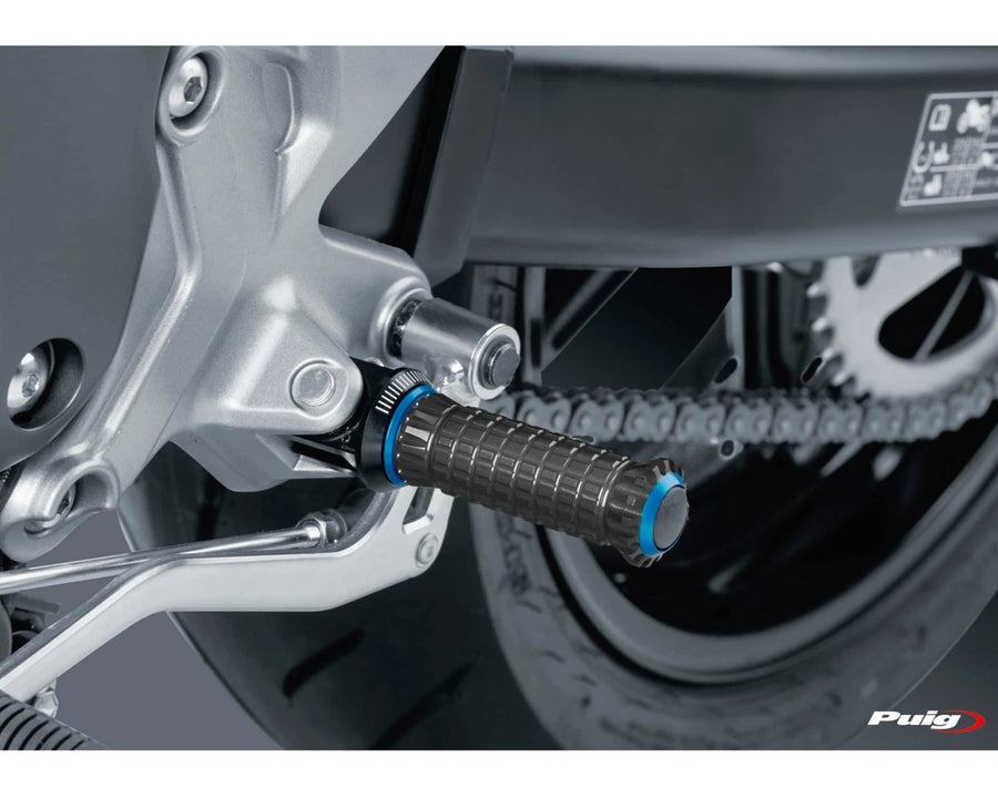 KTM RC 390 [2025] – R-Fighter Fußrasten – Silber
