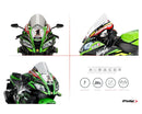 KAWASAKI ZX-10RR NINJA PERFORMANCE [2018] – R-Racer scherm – zwaar getint-14