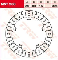 Bmw R 1200 C Independent ABS (0405) [2005] - Bremsscheibe Fest Rund – Bild 7