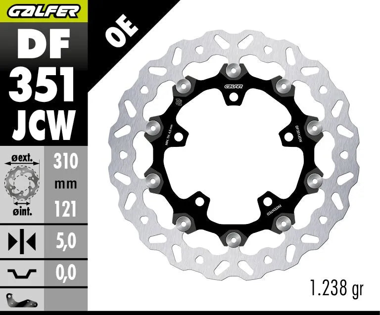 Suzuki V-Strom 800 ABS [2025-2026] - BREMSSCHEIBE FLOATECH WAVE – Bild 2