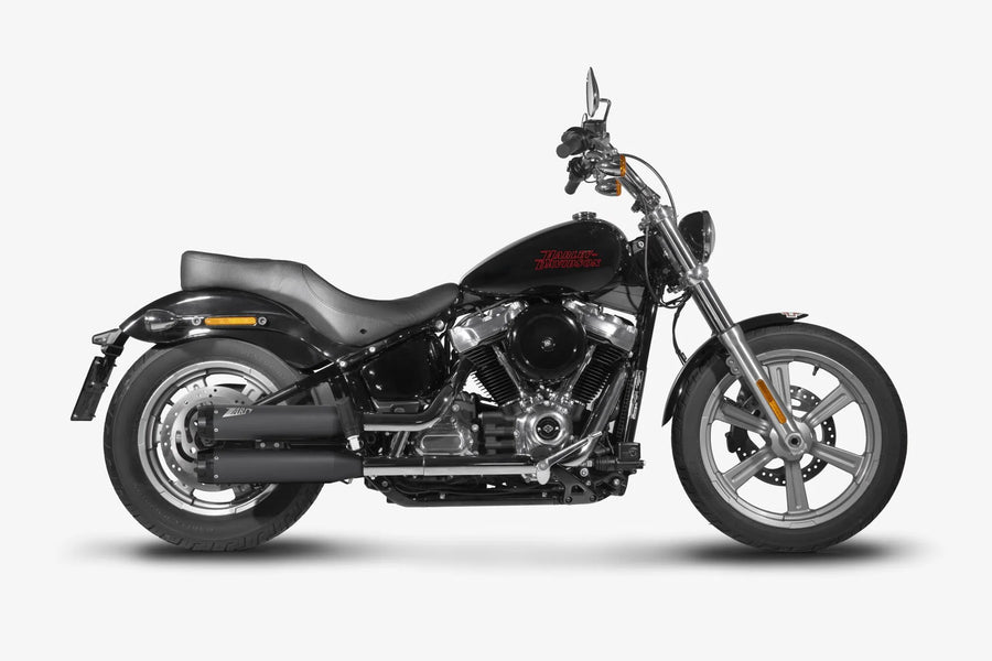 harley-davidson street bob [ZARD] – Overlapped Slip-Ons Schalldämpfer für HD-SOFTAIL M8