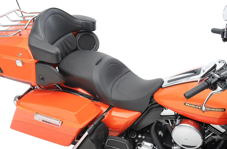 harley davidson touring [DRAG SPECIALTIES] – 2-Up Ledersitz, Rückenlehnen-kompatibel, Touring