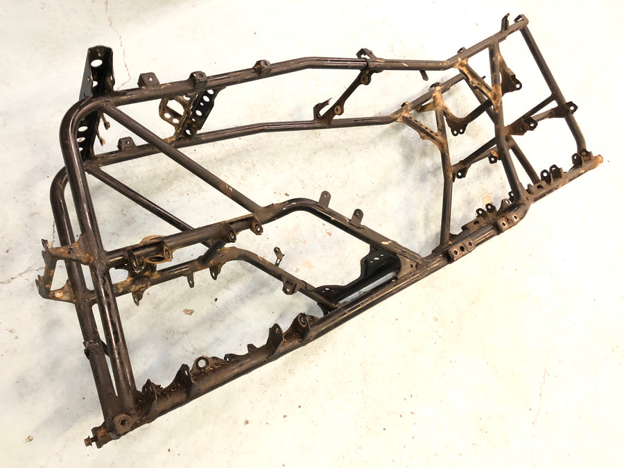 Yamaha Grizzly 660 AM03W [2003] - Frame with papers