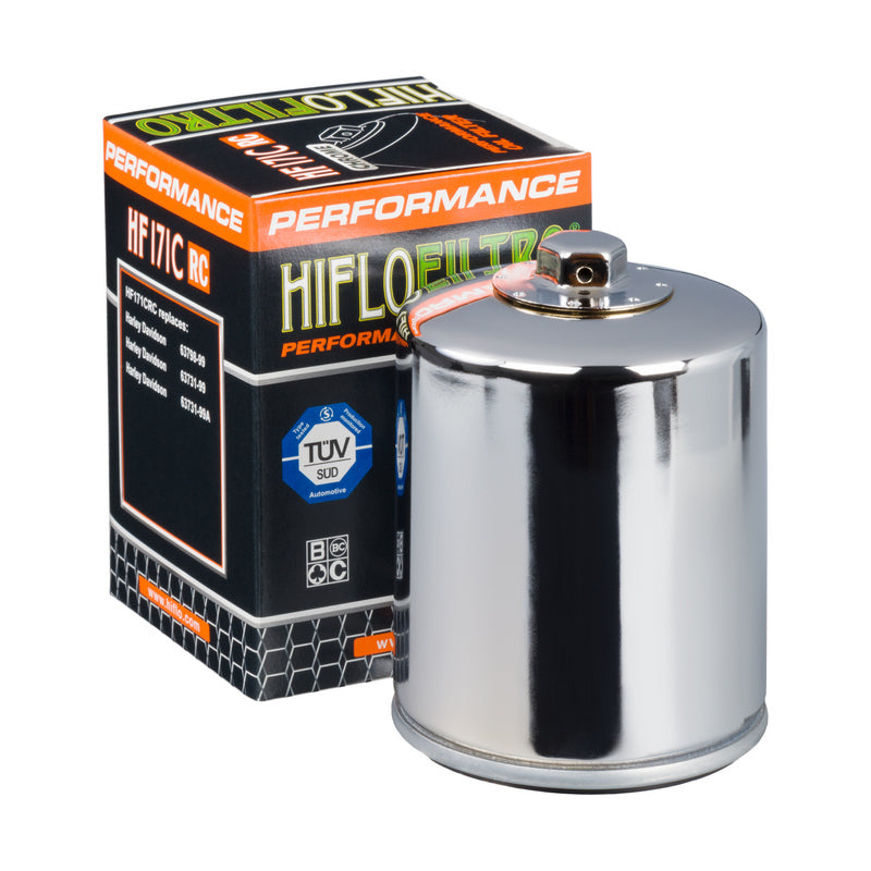 Harley -Davidson Low Rider S fxlrst [HiFlofiltro] - HiFlofiltro Performance Oil Filter Chrom