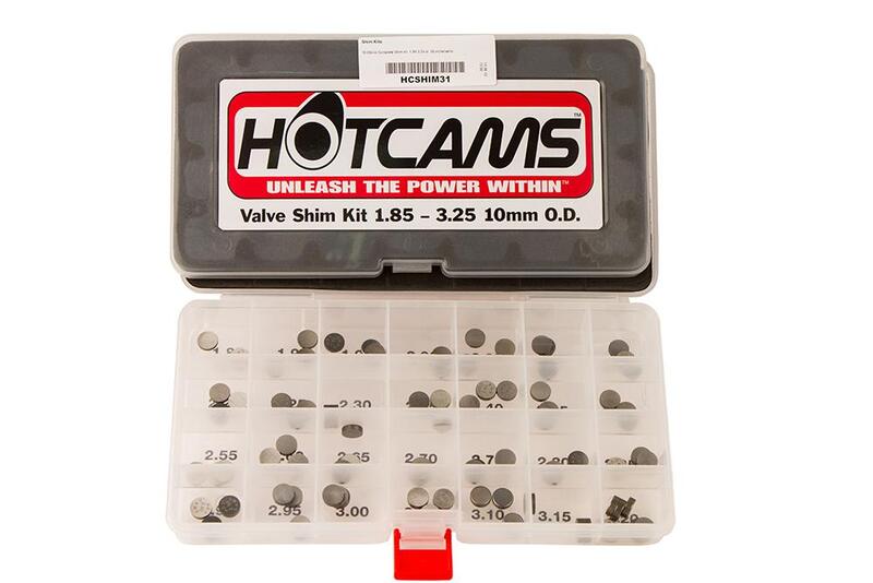 Ktm Adventure 950 [HOT CAMS] - valve discs Ø10.0x1.85 to 3.25mm - set of 5 pieces.