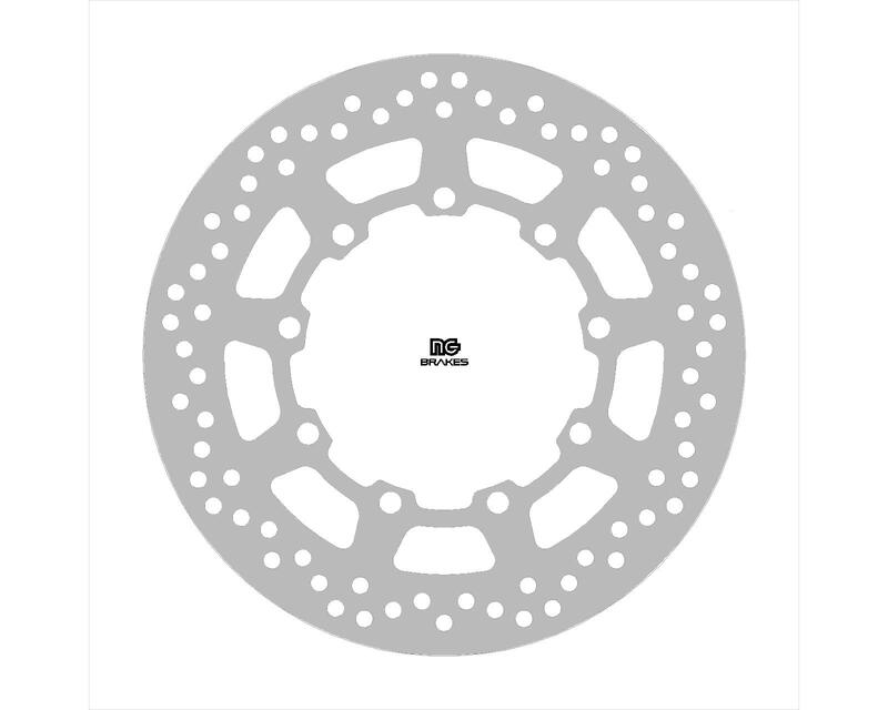 Kawasaki Kl 650 [NG BRAKE DISC] - round rigid brake disc