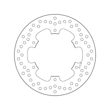 Yamaha Tdr [BREMBO] - Series Oro round rigid brake disc