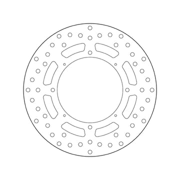 Honda Xr 600 [BREMBO] - Serie Oro rund starr Bremsscheibe