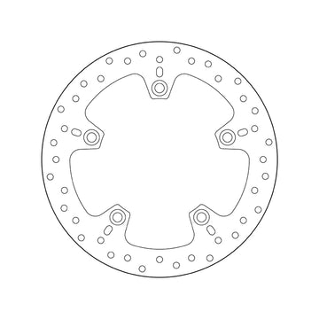Bmw F 850 Gs Adventure [BREMBO] - Serie Oro rund starr Bremsscheibe - 0