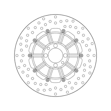 Bmw K 1100 [BREMBO] - Serie Oro ronde stijve remschijf - 0
