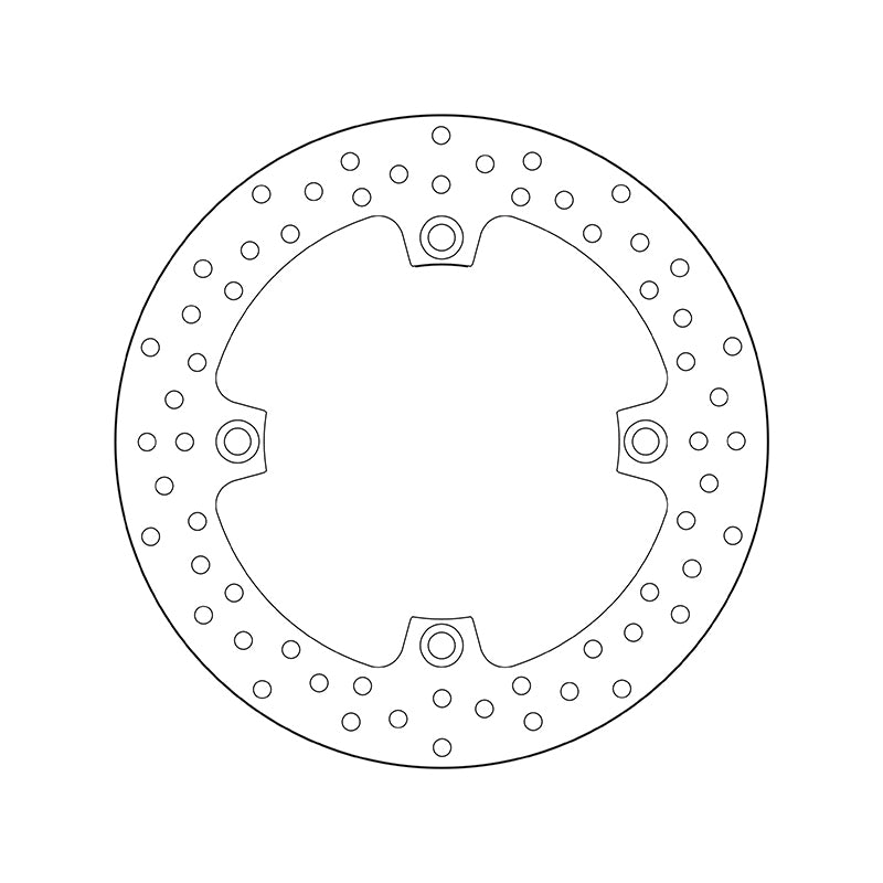 Suzuki V-Strom 650 L2 [BREMBO] - Serie Oro rund starr Bremsscheibe