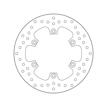 Yamaha Fzs 1000 [BREMBO] - Serie Oro rund starr Bremsscheibe