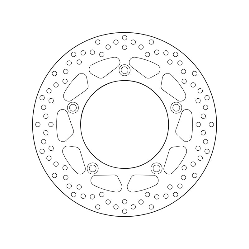 Yamaha T-Max 560 Tech Max [BREMBO] - Serie Oro rund starr Bremsscheibe