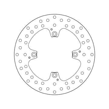 Ducati Hypermotard 939 [BREMBO] - Serie Oro rund starr Bremsscheibe - 0