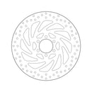 Ktm Duke 125 [BREMBO] - Serie Oro rund starr Bremsscheibe