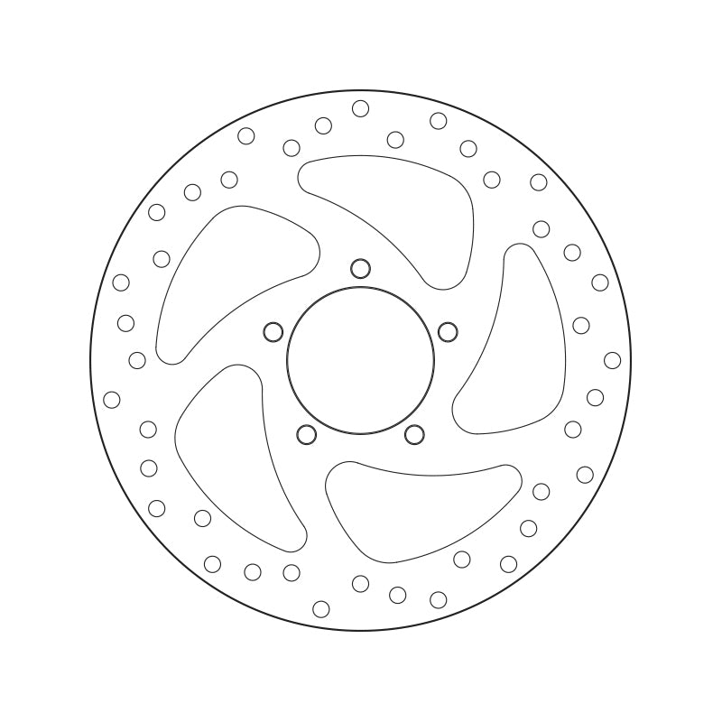 Ducati Multistrada V4 [BREMBO] - Serie Oro rund starr Bremsscheibe