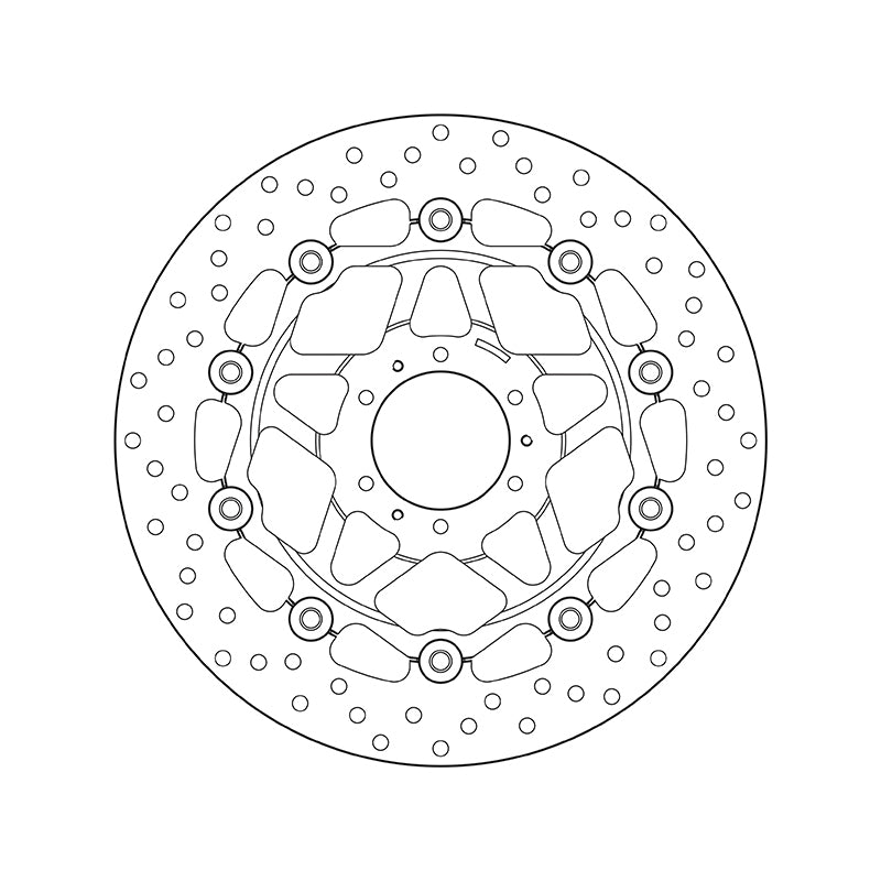 Honda Cbr 900 [BREMBO] - Serie Oro rund schwimmend Bremsscheibe
