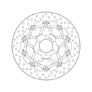 Honda Cb 600 [BREMBO] - Serie Oro ronde zwevende remschijf-2