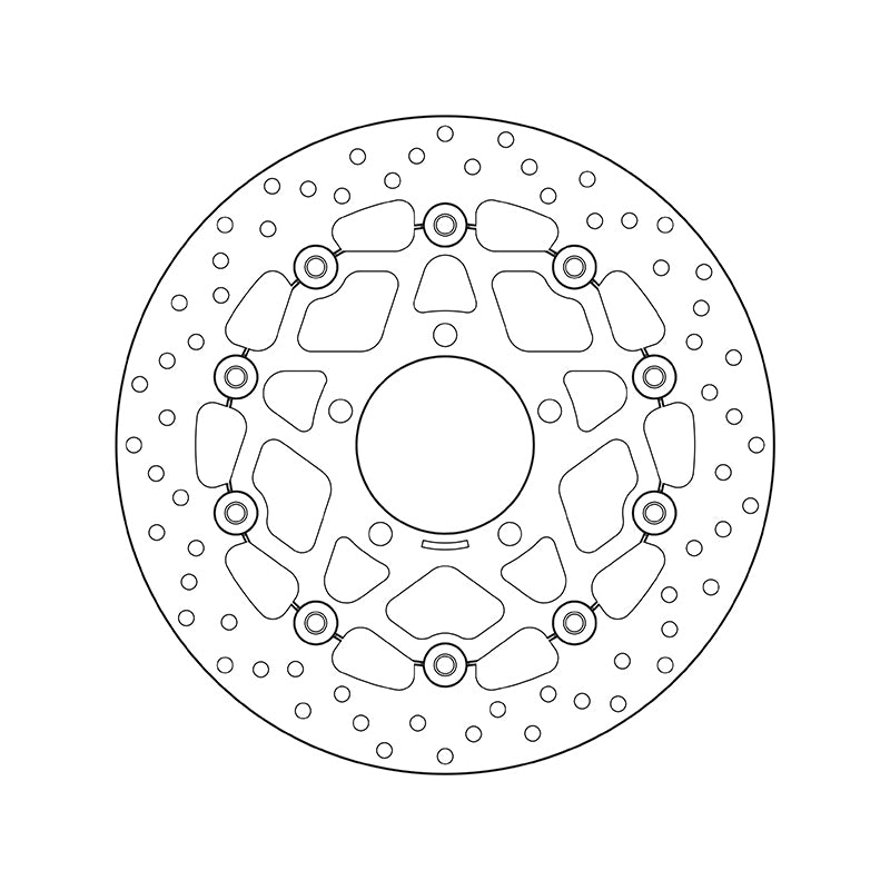 Kawasaki Ninja 1000 [BREMBO] - Serie Oro rund schwimmend Bremsscheibe