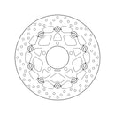 Kawasaki Kle 650 [BREMBO] - Serie Oro ronde zwevende remschijf