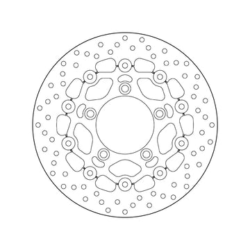 Kymco Ak 550 [BREMBO] - Serie Oro ronde zwevende remschijf