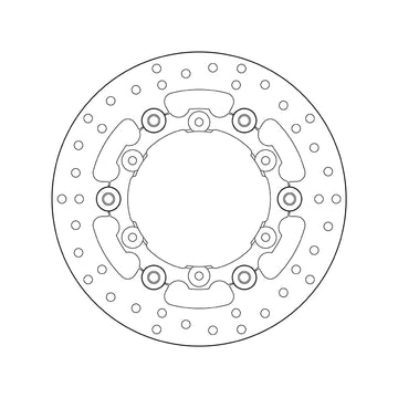 Husqvarna 701 Supermoto [BREMBO] - Serie Oro rund schwimmend Bremsscheiben - paarweise
