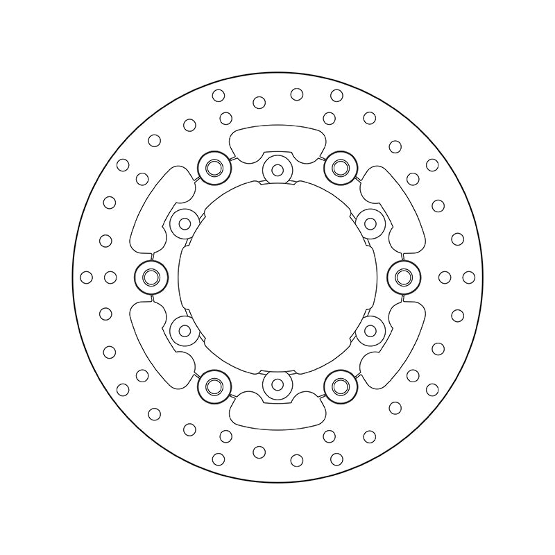 Ktm 690 Sm Prestige [BREMBO] - Series Oro round floating brake discs - in pairs
