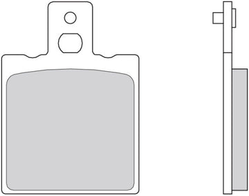 Cagiva Mito 125 8P [Brembo] - Organic brake pads - 0