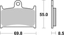 Triumph Tiger 1200 Explorer [BREMBO] - Competition Carbon Ceramic Brake Pads - 07SU14RC
