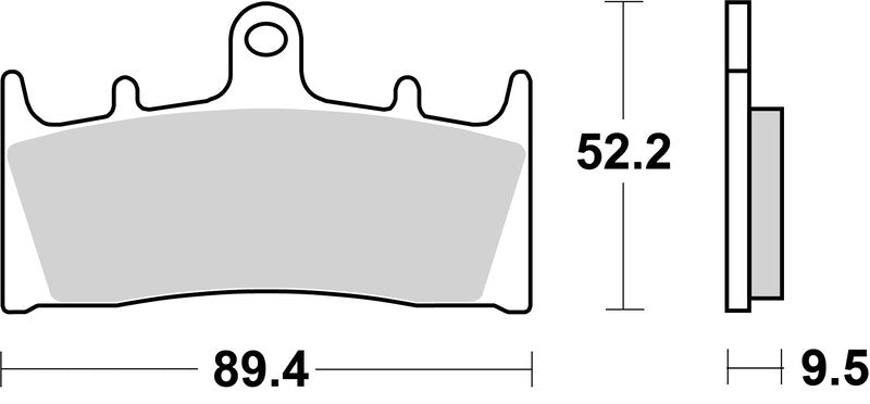 Suzuki Hayabusa [BREMBO] - Competition Carbon Keramik Bremsbeläge - 07SU19RC