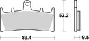 Suzuki Gsx-R 1300 Hayabusa [BREMBO] - Competitie koolstofkeramische remblokken - 07SU19RC