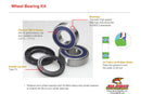 Ktm 950 Sm [ALL BALLS] - REAR WHEEL BEARING KIT FOR 640 LC4 '05, ADVENTURE 950 '04-05