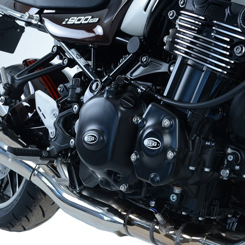 Kawasaki Z 900 RS [2023-2026] - (Kupplung) Rechter Kurbelgehäusedeckelschutz Schwarz Kawasaki Z900RS