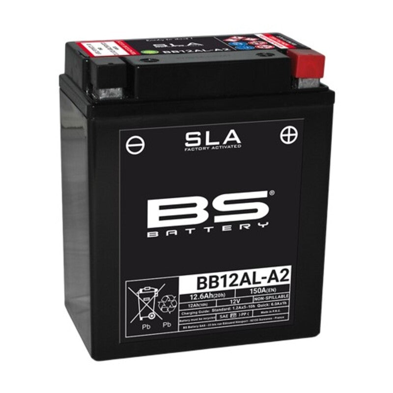 Bmw F 650 Gs Twin [BS BATTERY] - SLA maintenance-free battery factory activated - BB12AL-A2
