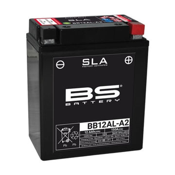 Kawasaki Zxr 750 [BS BATTERY] - SLA Wartungsfreie Batterie Werkseitig aktiviert - BB12AL-A2