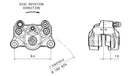 Ducati Monster 1200 [BREMBO] - Remklauw achter Ø34mm naturel-2