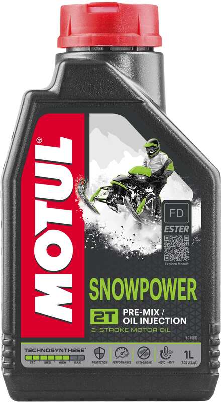 Snowpower 2T motorolie voor sneeuwscooter 1L [Motul]