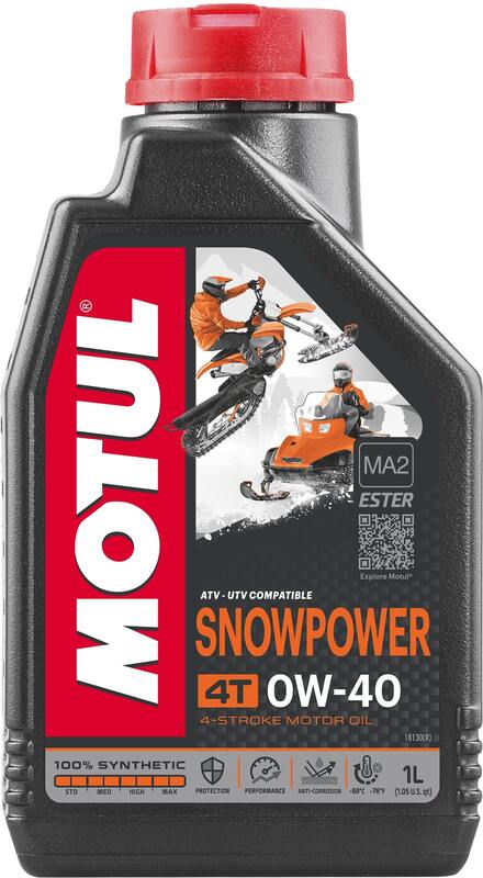Motorolie 0W40 4T voor sneeuwscooters 1L [MOTUL]