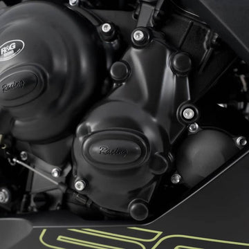 Triumph DAYTONA 660 [2024-2026] - Race Series rechter carterdekselbeschermer (ontsteking) - Zwart Triumph Trident 660